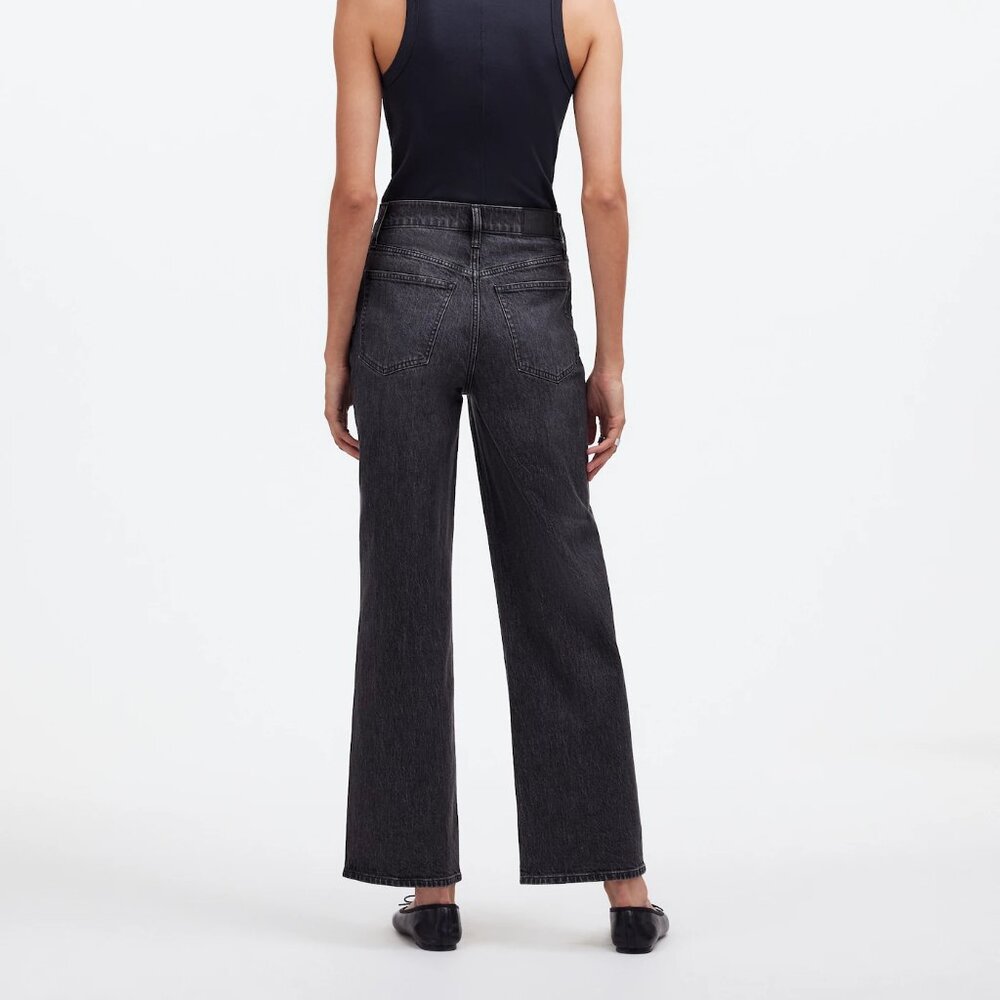 The Perfect Vintage Wide-Leg Crop Jean (27, Robles Wash)